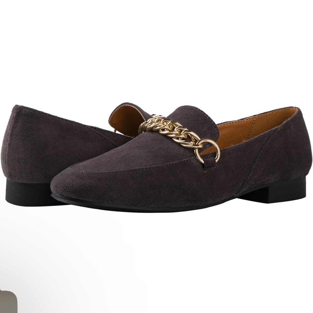 Globalwin Grey Size 10 Slip-on Loafers